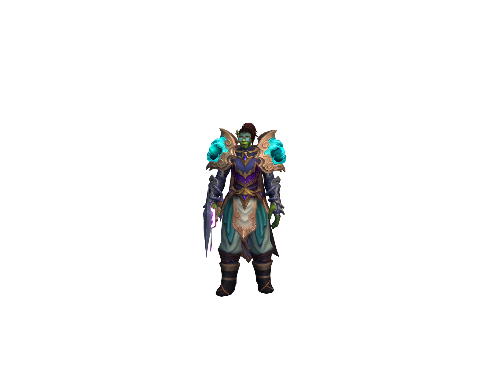 Merocha 3D character render