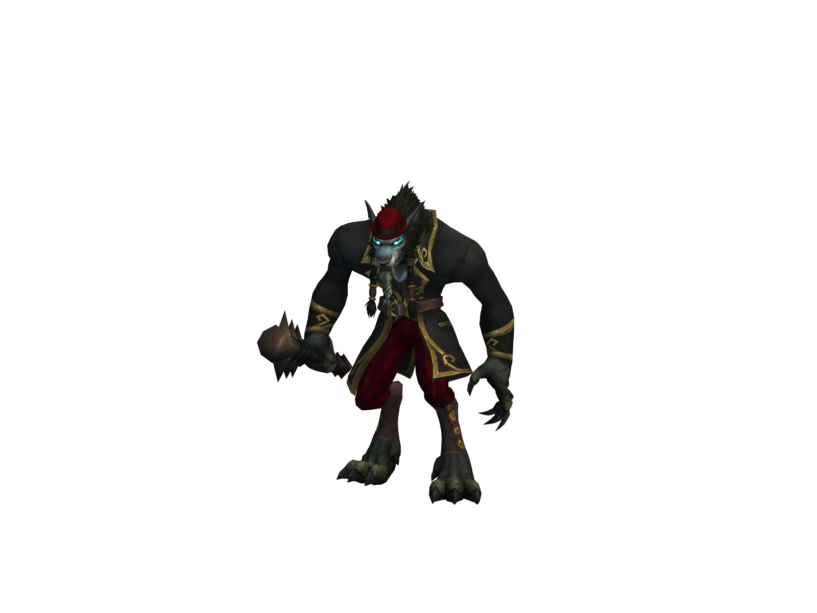 Luctavion 3D character render