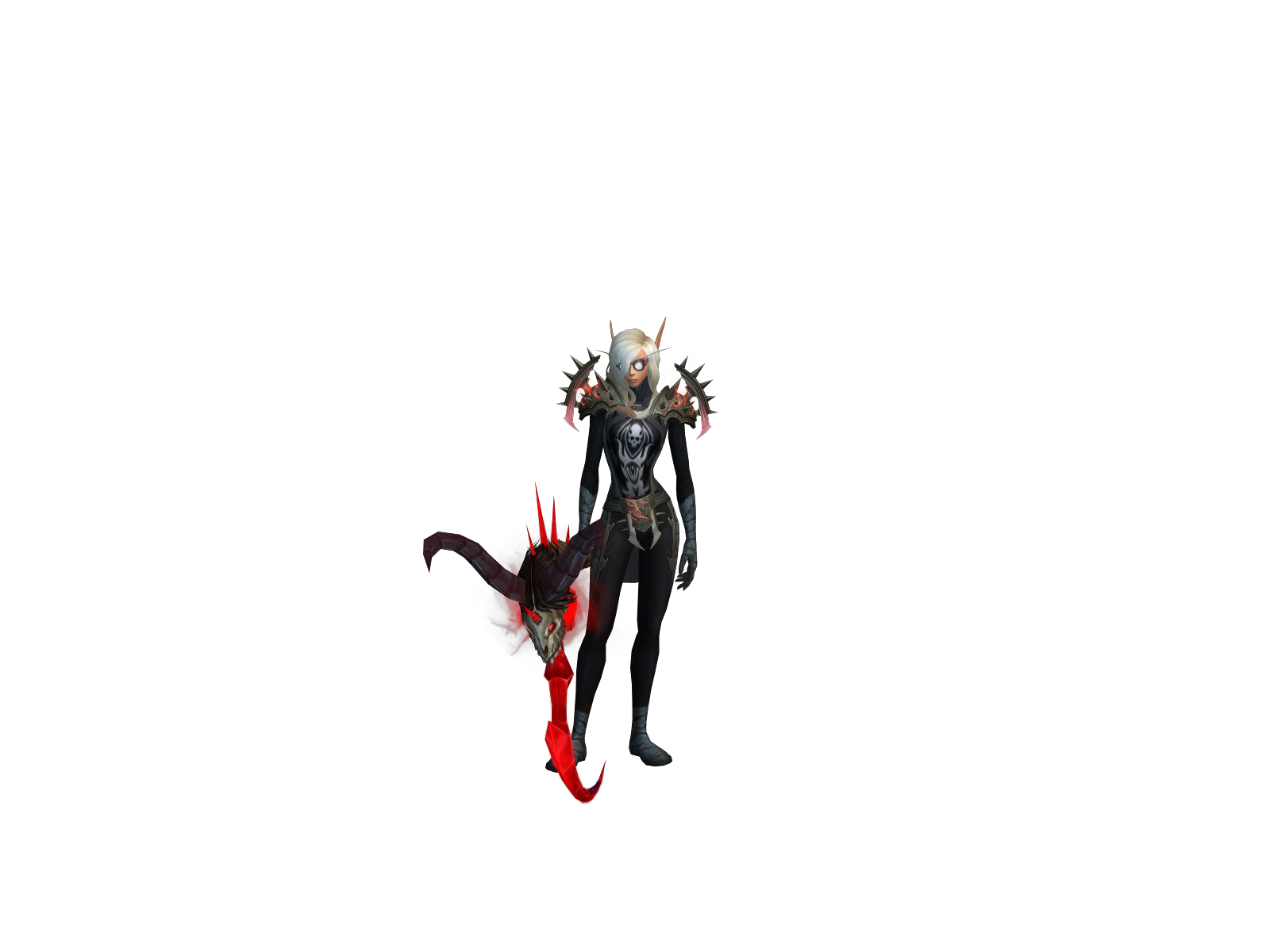 Paranormal 3D character render