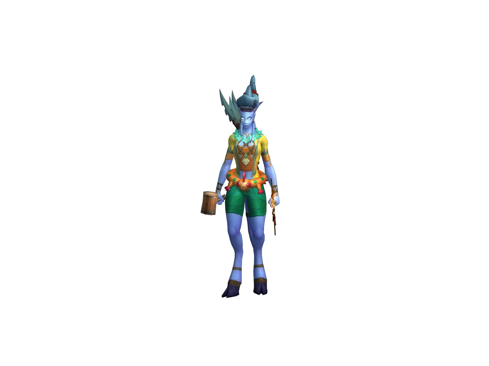 Kaslooch 3D character render