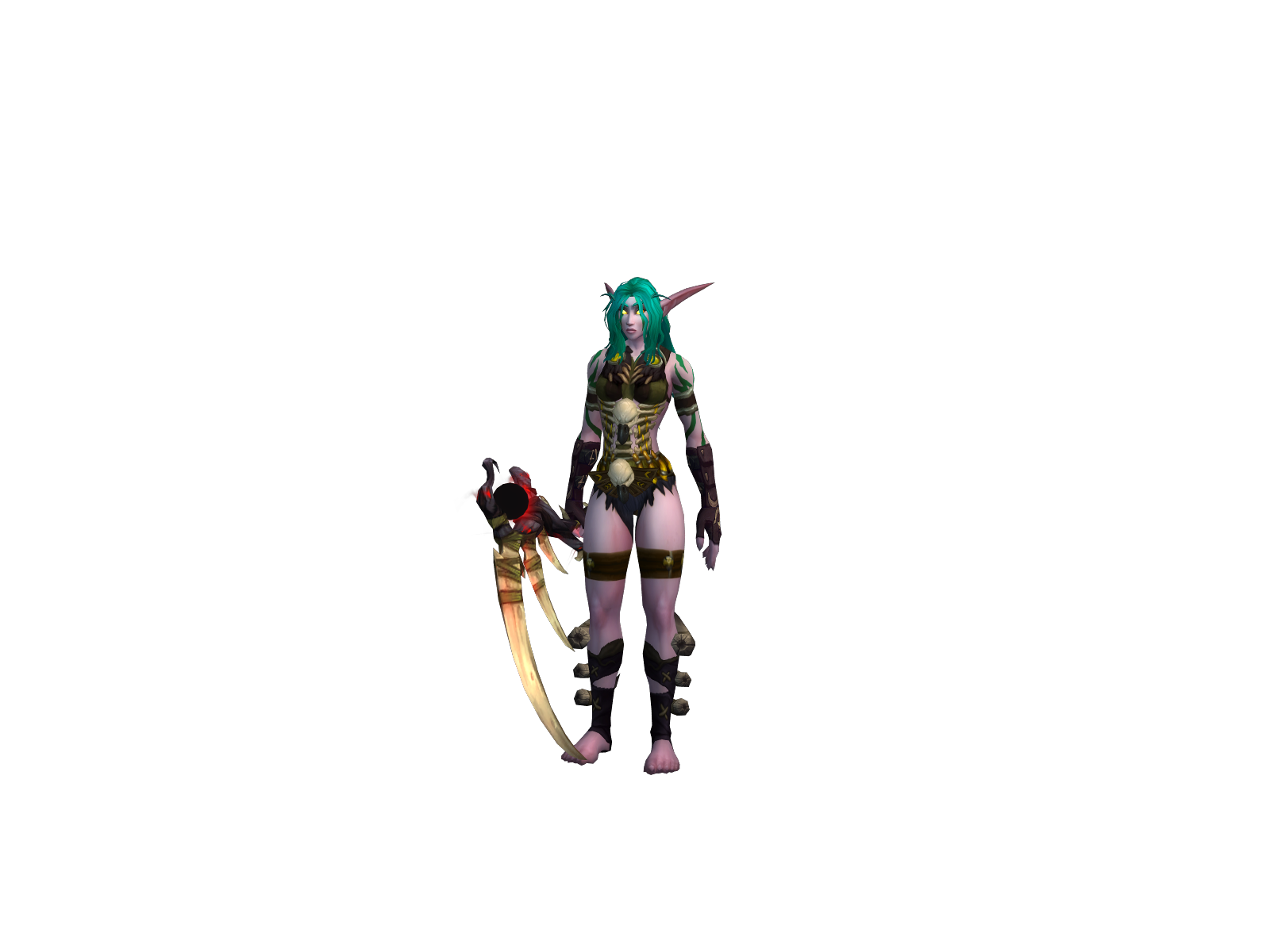 Dæmu 3D character render