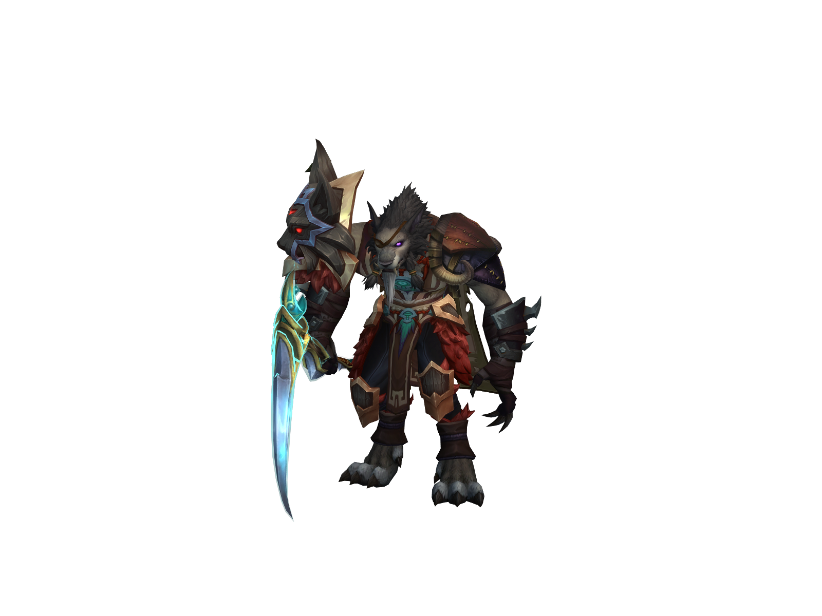 Luciusgrey 3D character render