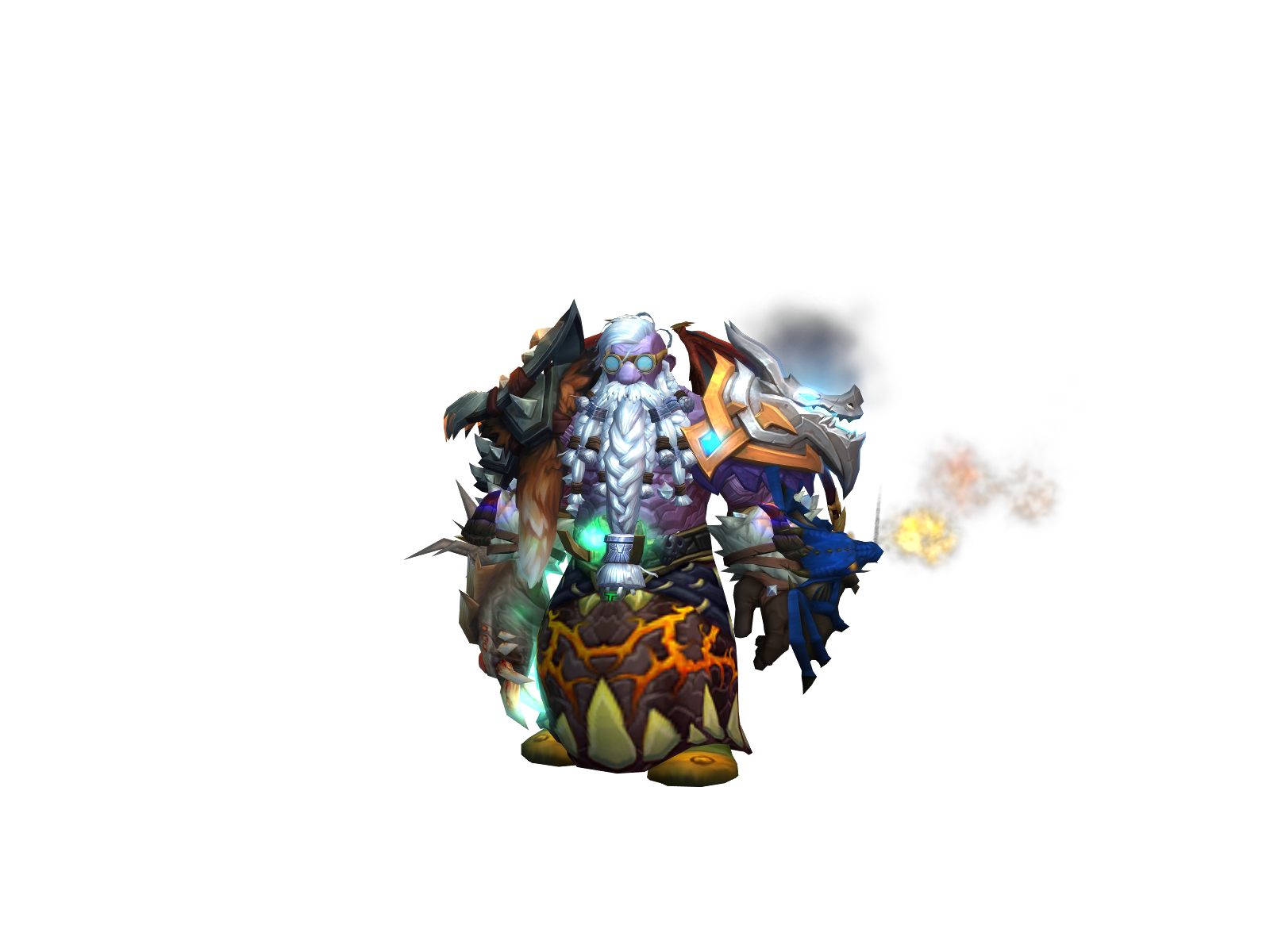 Lègba 3D character render