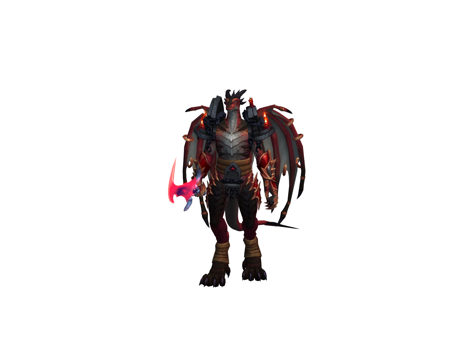 Saypls 3D character render