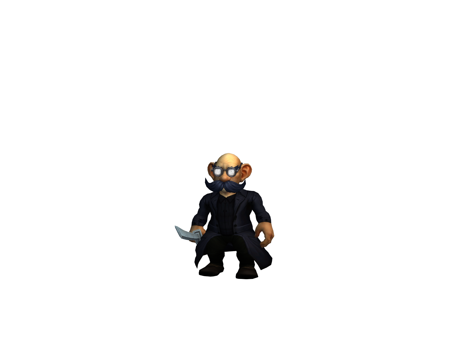 Slamdeeznuts 3D character render