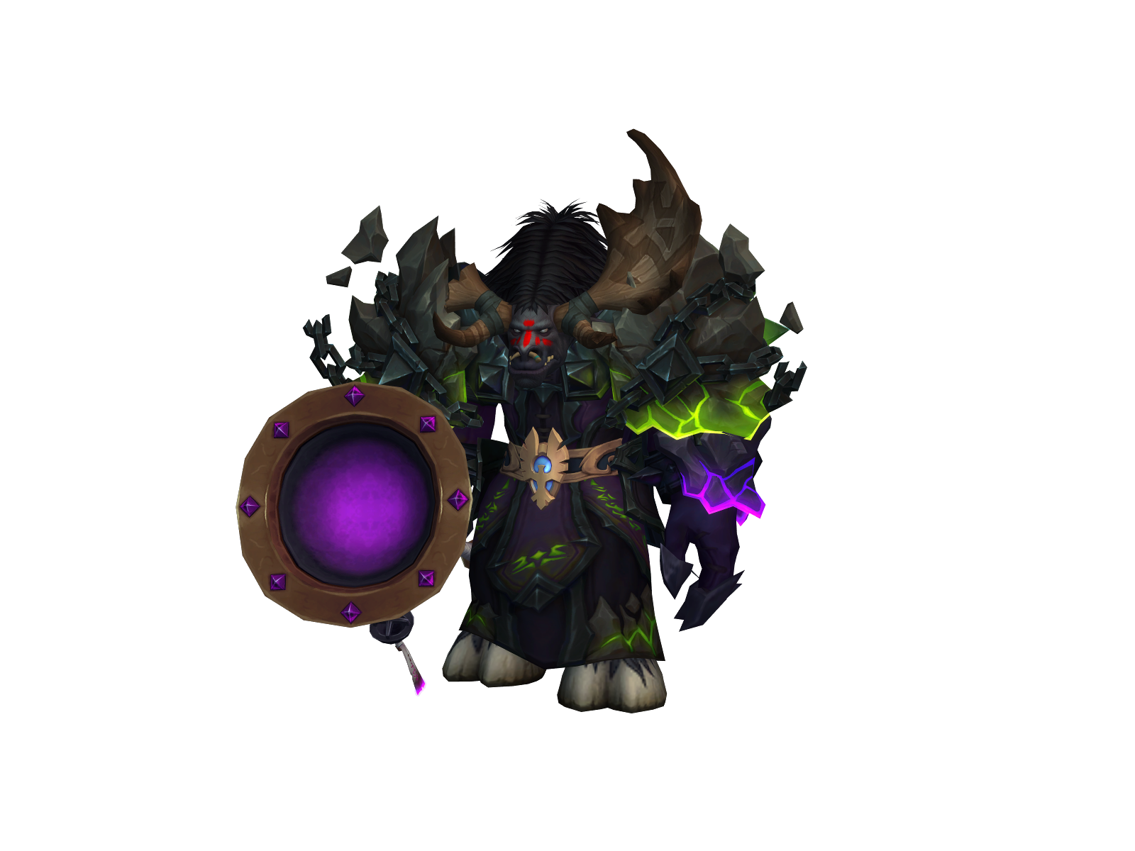 Wurga 3D character render