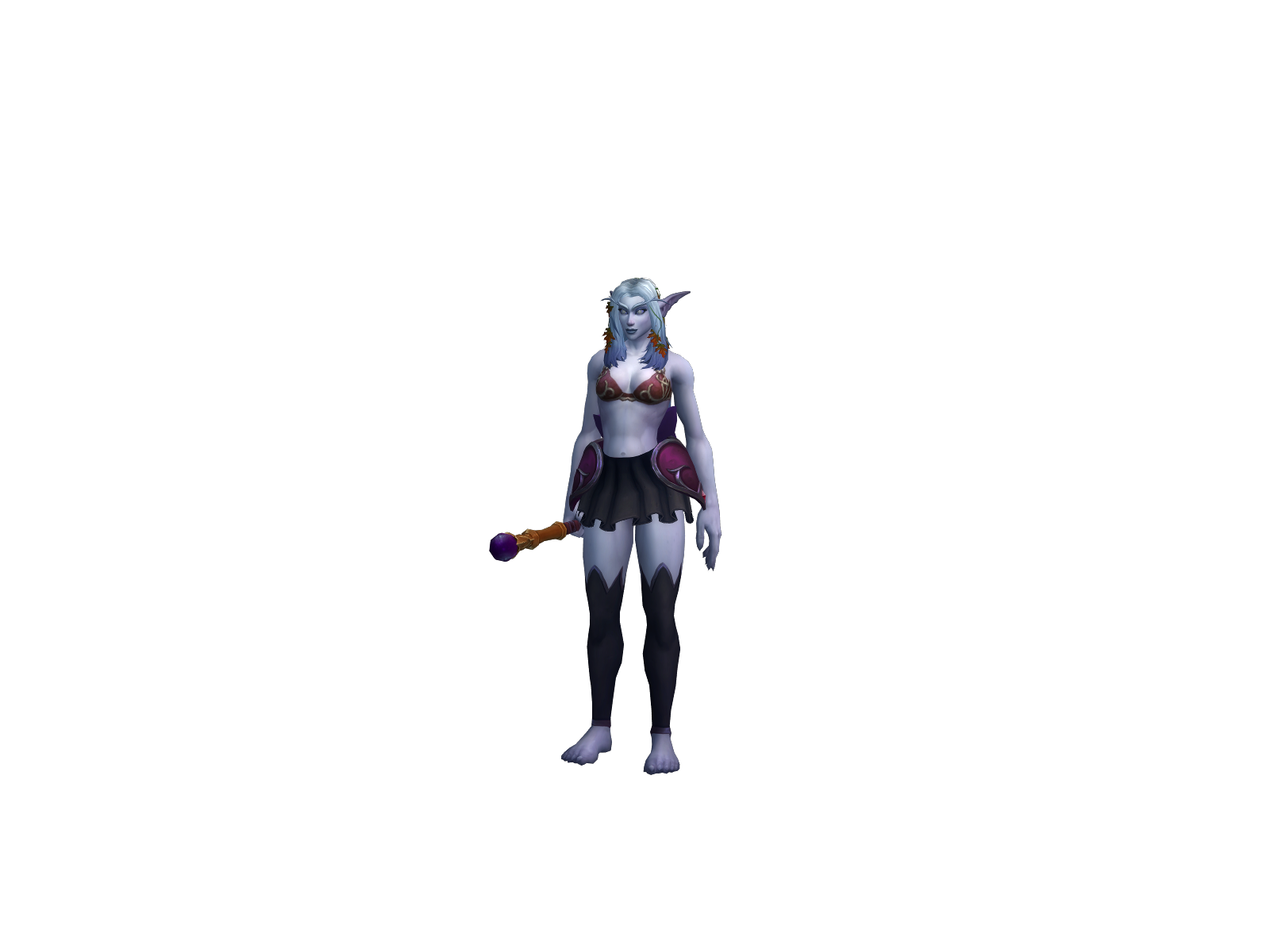 Myui 3D character render
