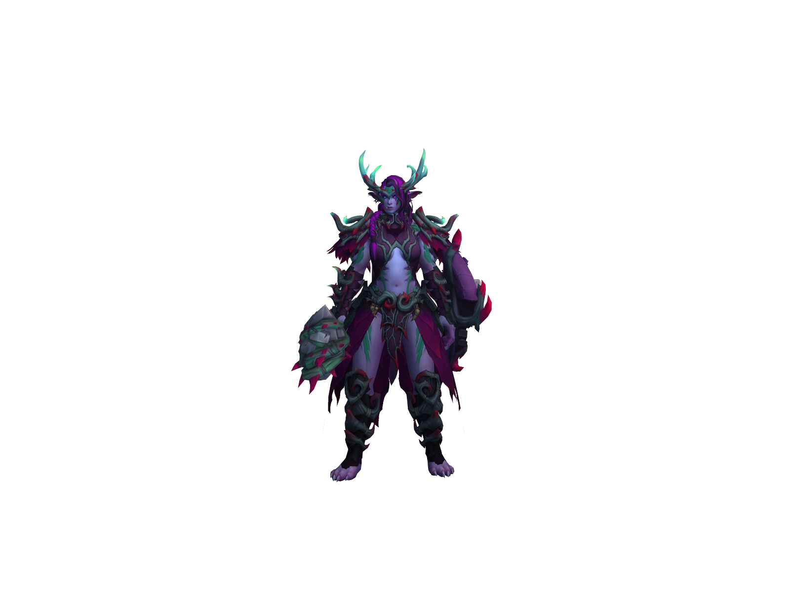 Saucysham 3D character render
