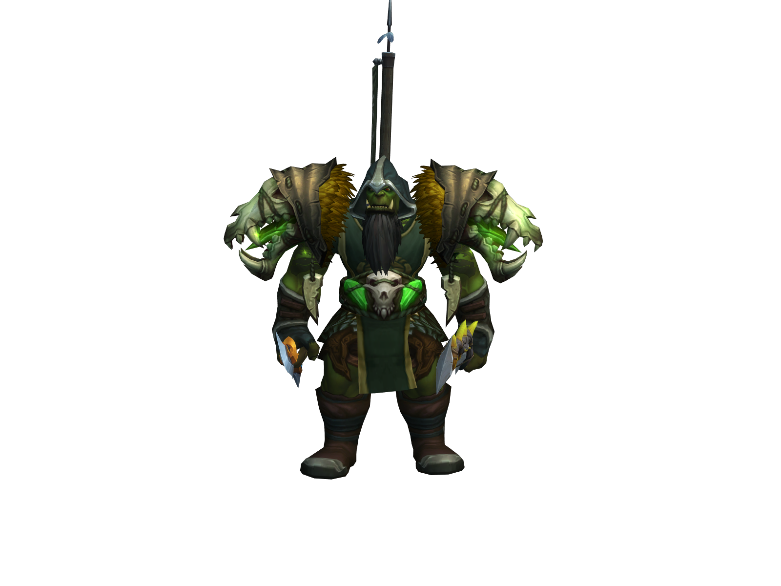 Bowsliger 3D character render