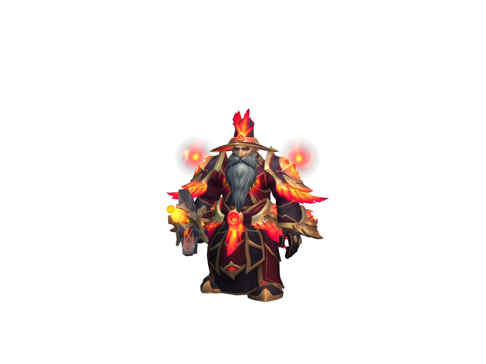 Trismagistus 3D character render