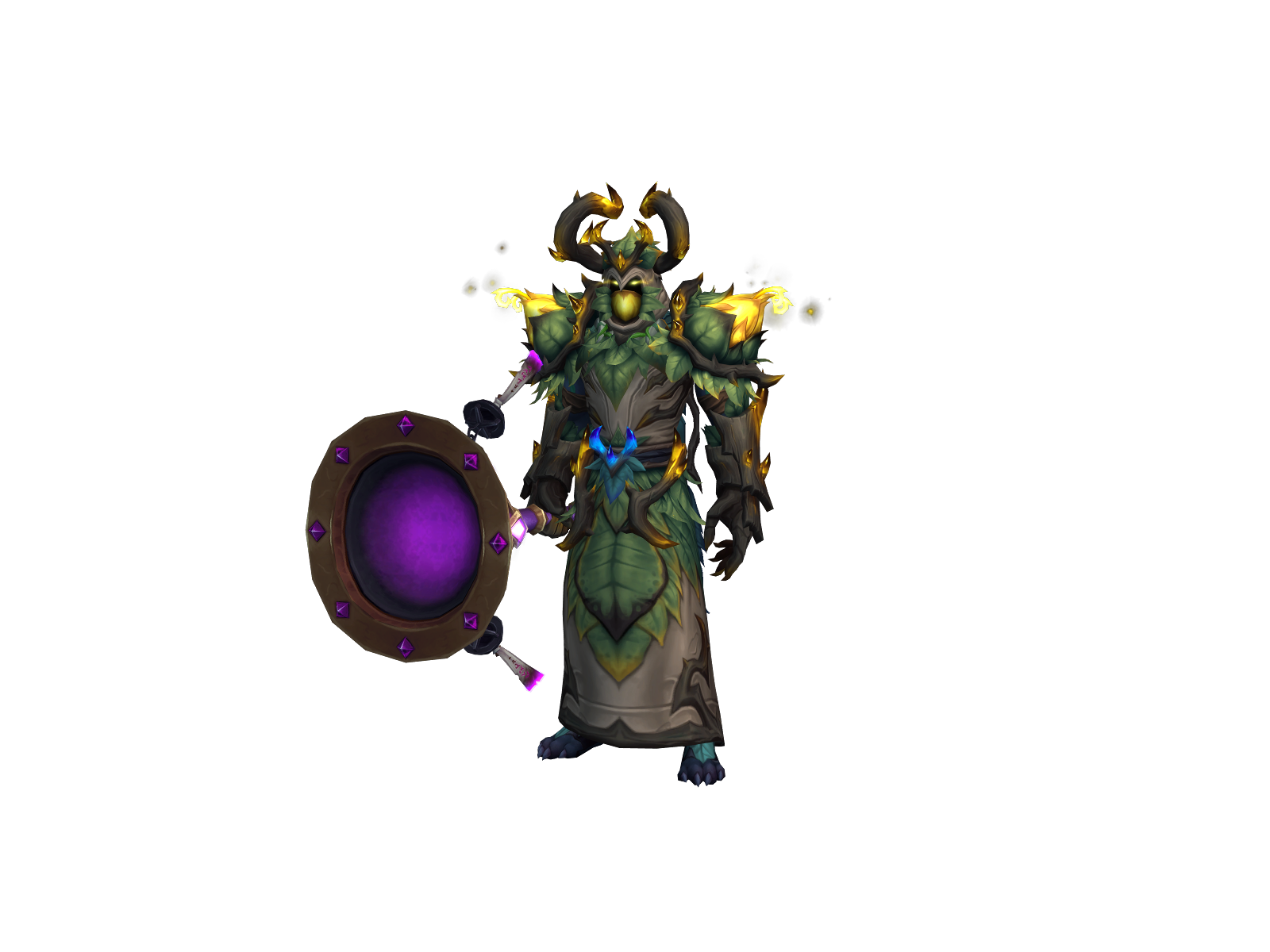 Tarvas 3D character render