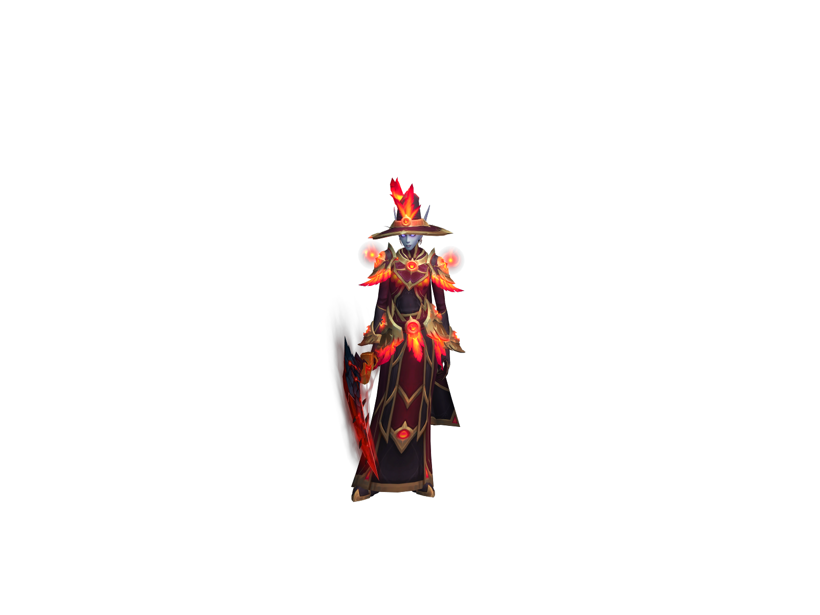 Témperance 3D character render