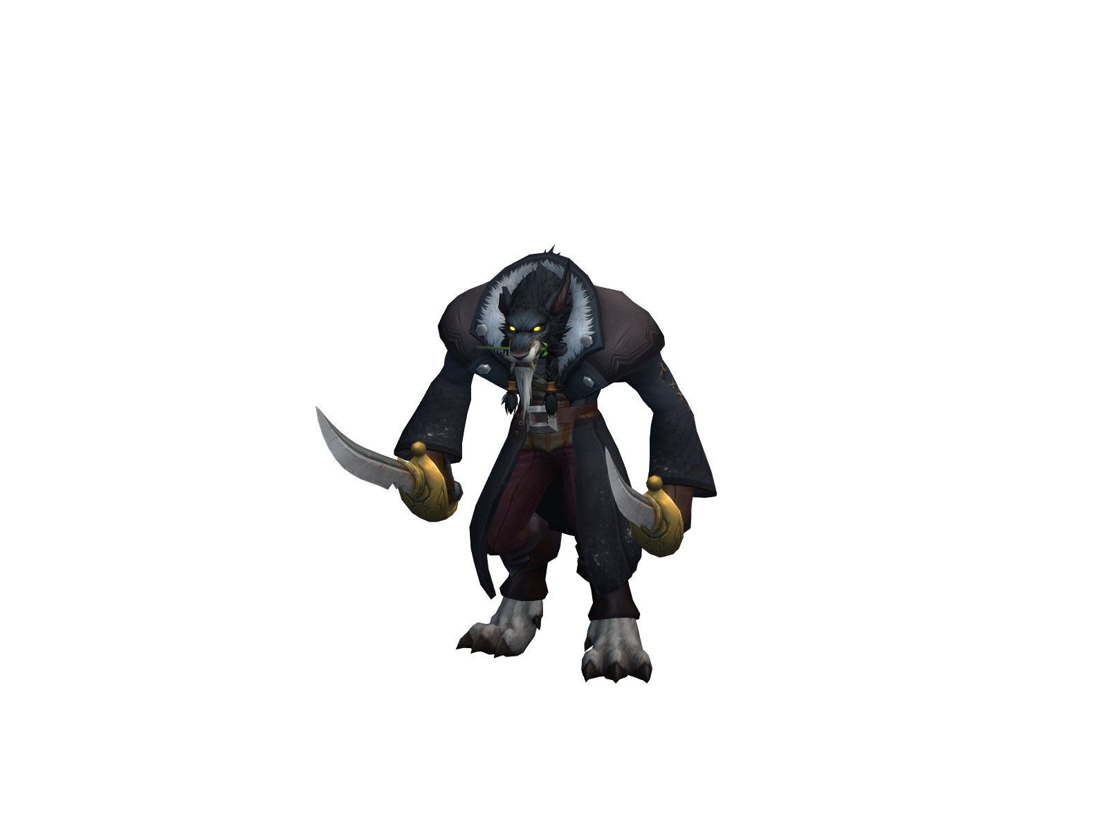 Howlofang 3D character render