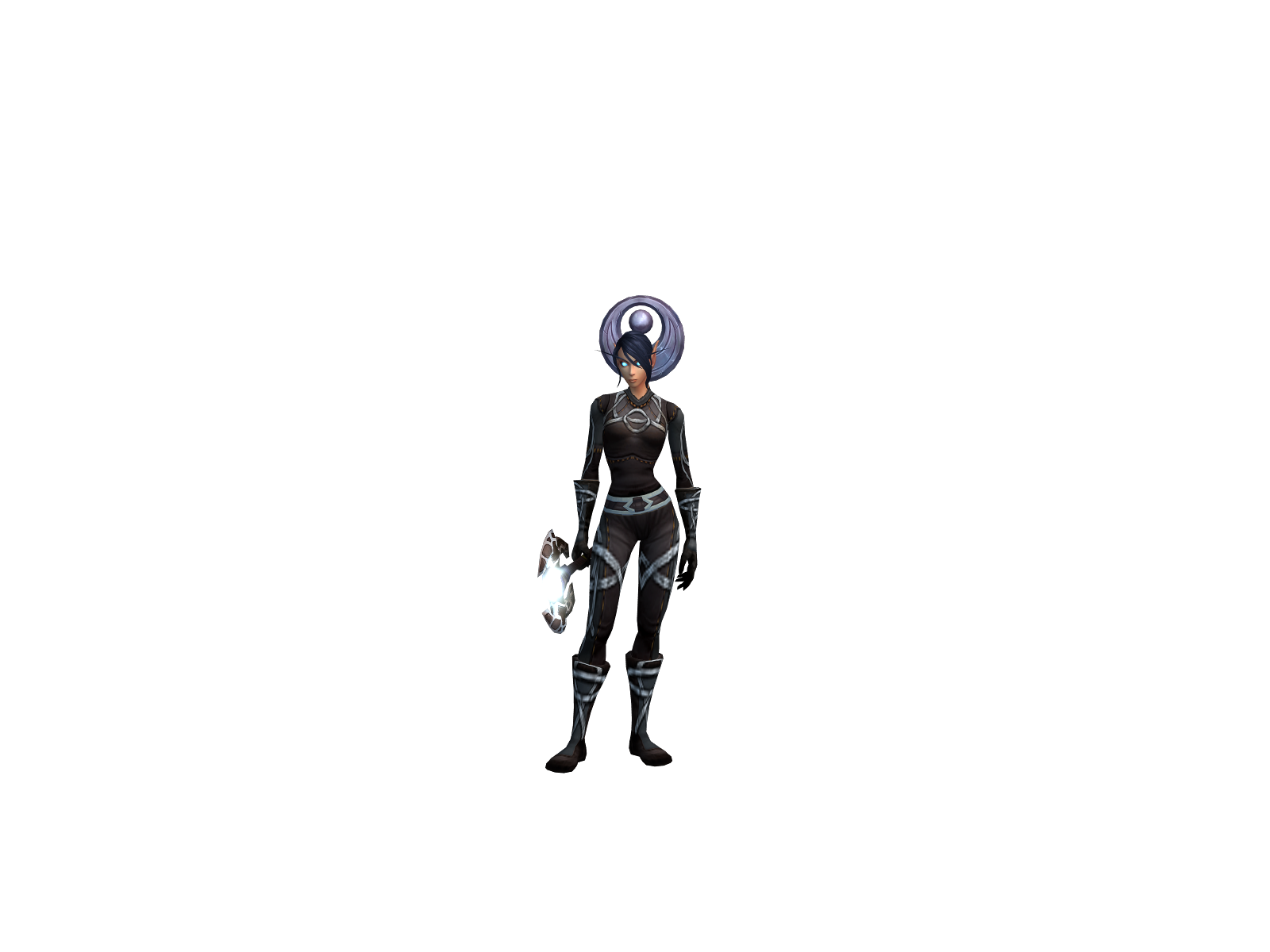 Abici 3D character render