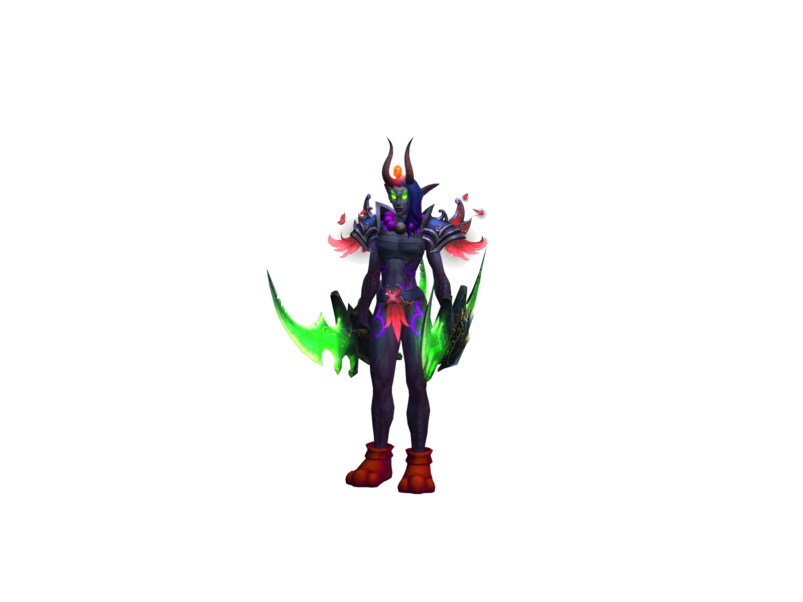 Moredhpls 3D character render