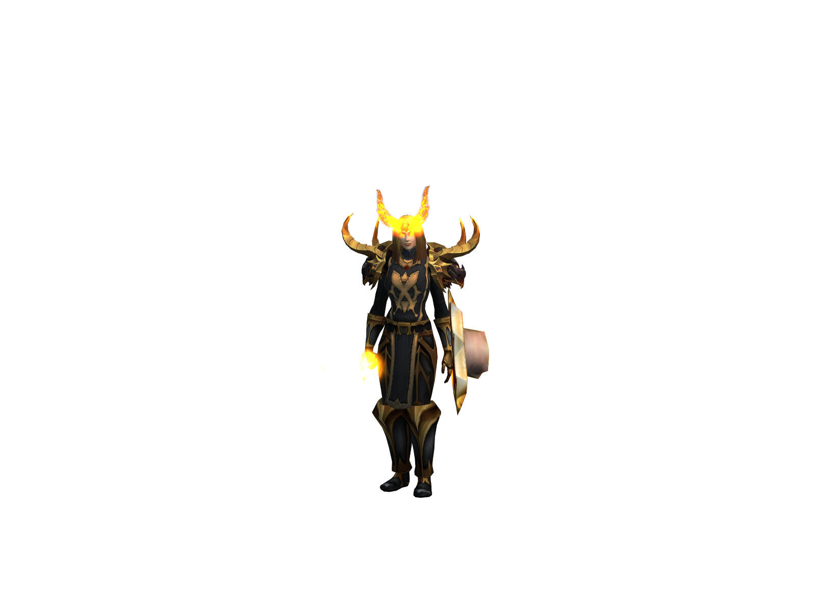 Baeksol 3D character render