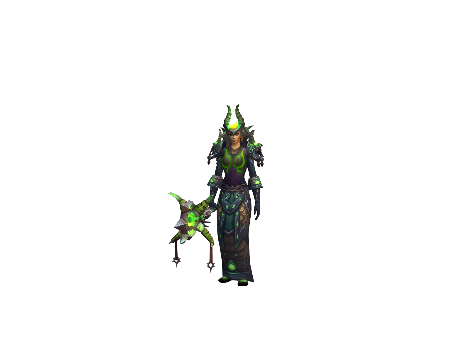 Demmx 3D character render