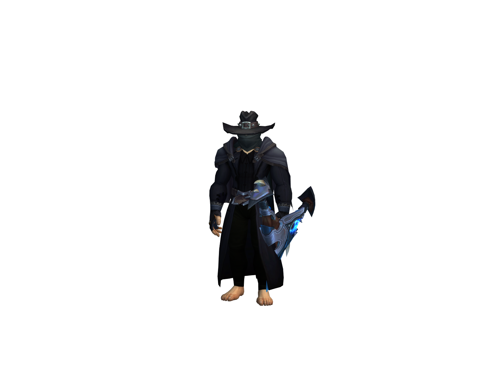 Frankcastle 3D character render