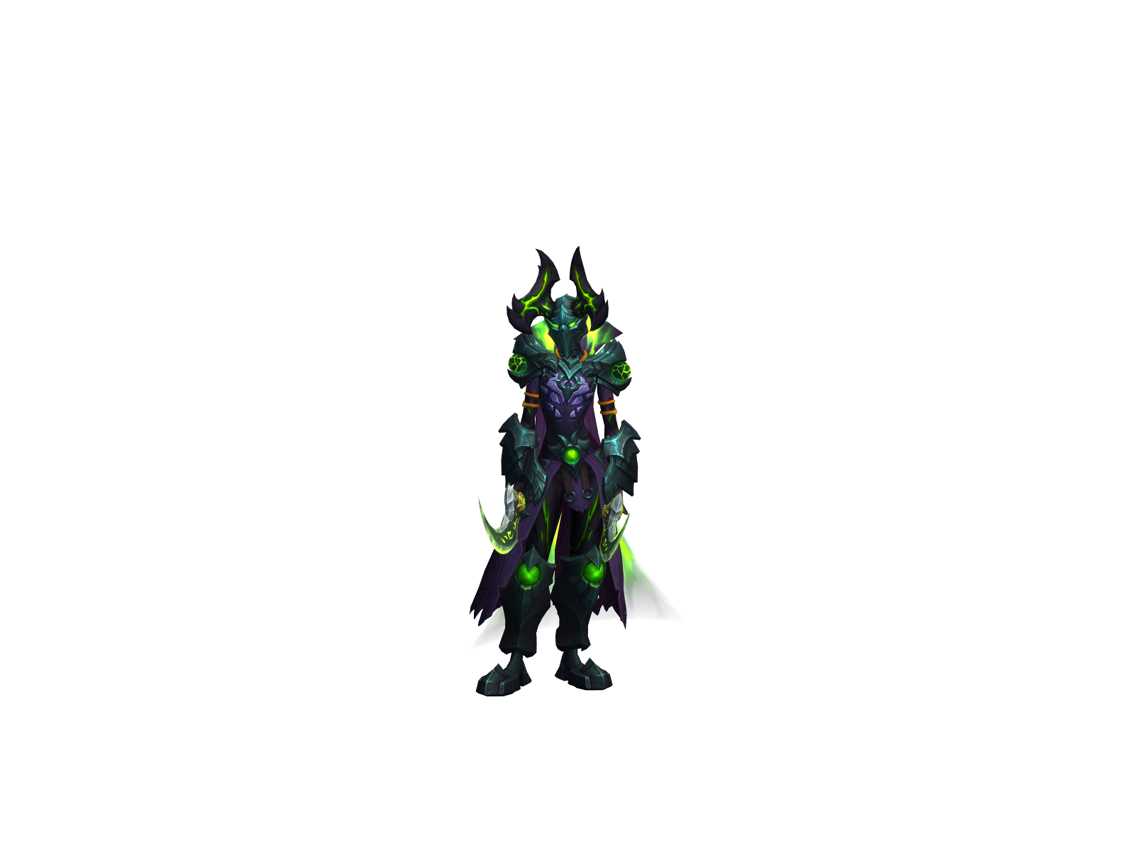 Wretchedegg 3D character render