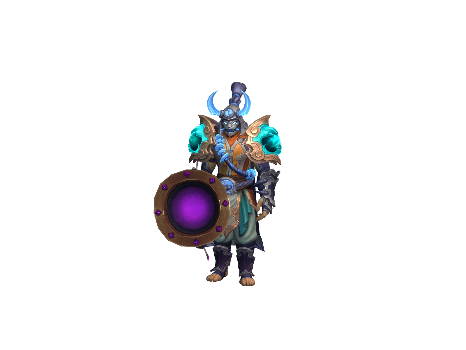 Floureys 3D character render
