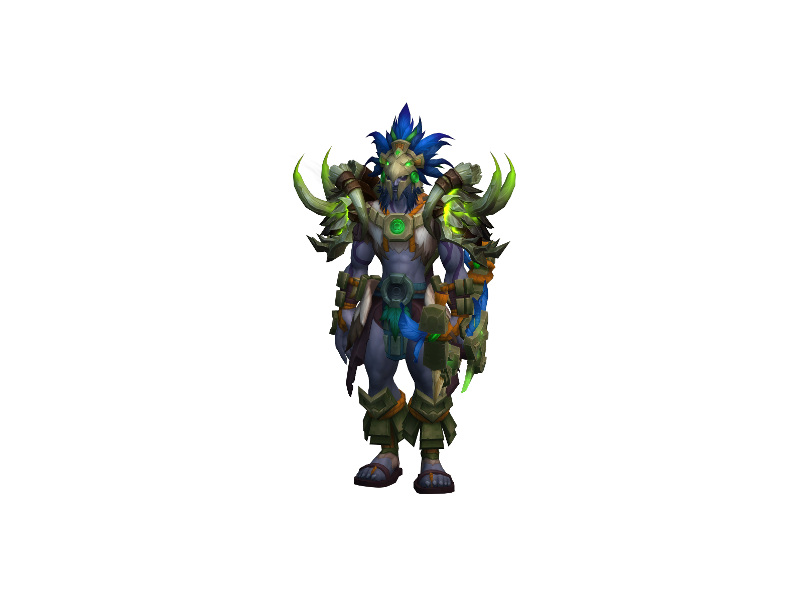 Picapaul 3D character render