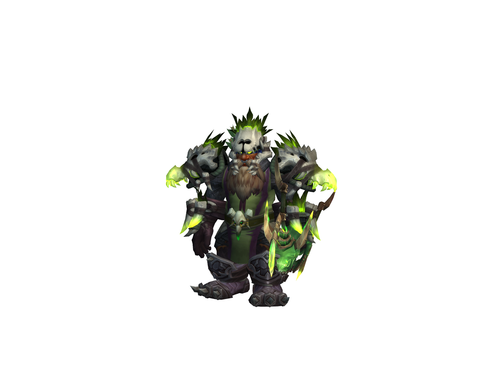 Zímp 3D character render