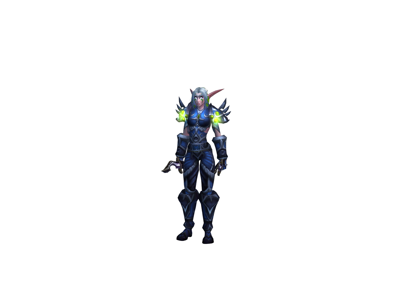 Previe 3D character render