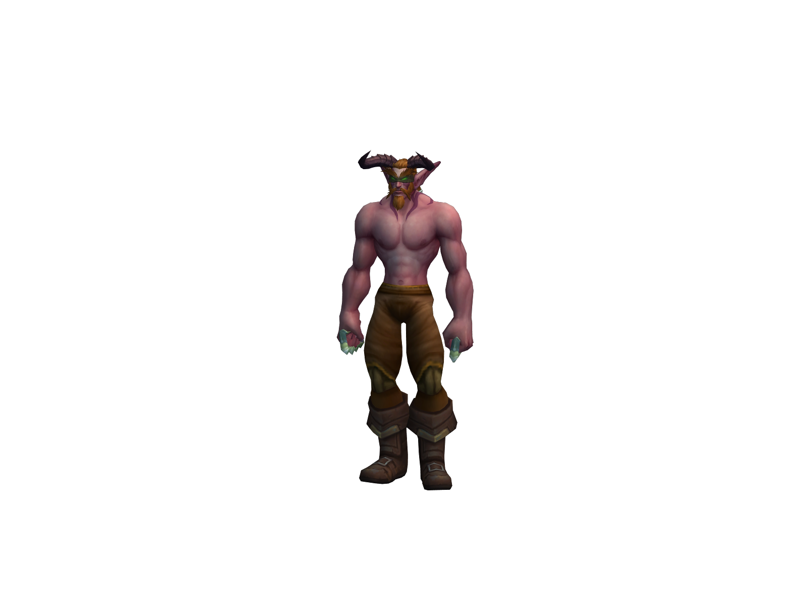 Unclenascar 3D character render