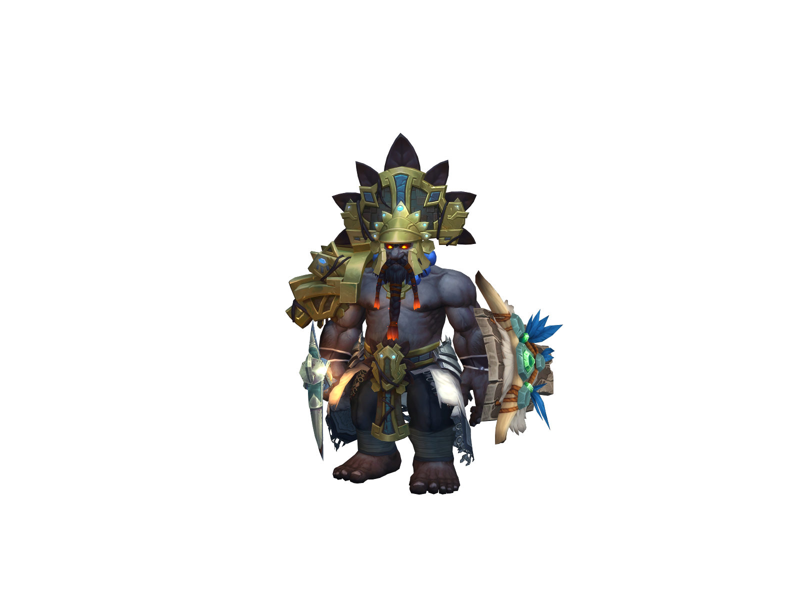 Lognok 3D character render