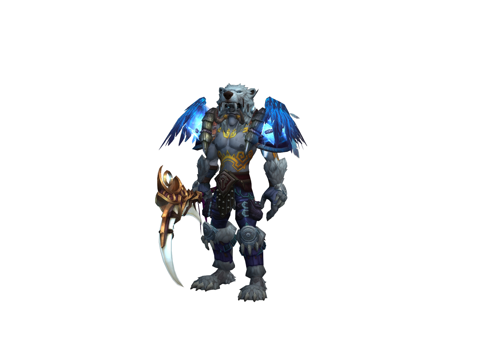 Holychitman 3D character render
