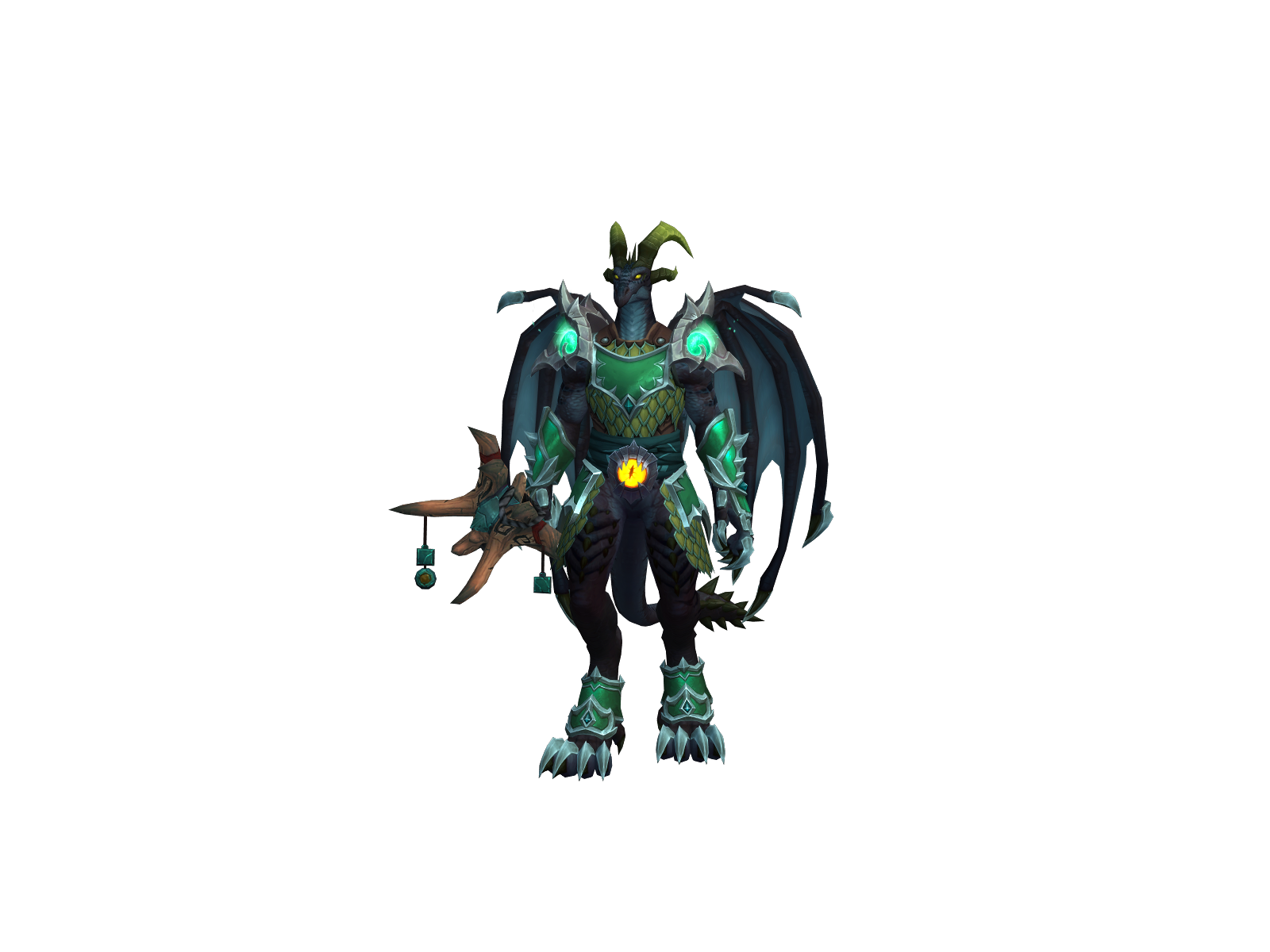 Zydraco 3D character render