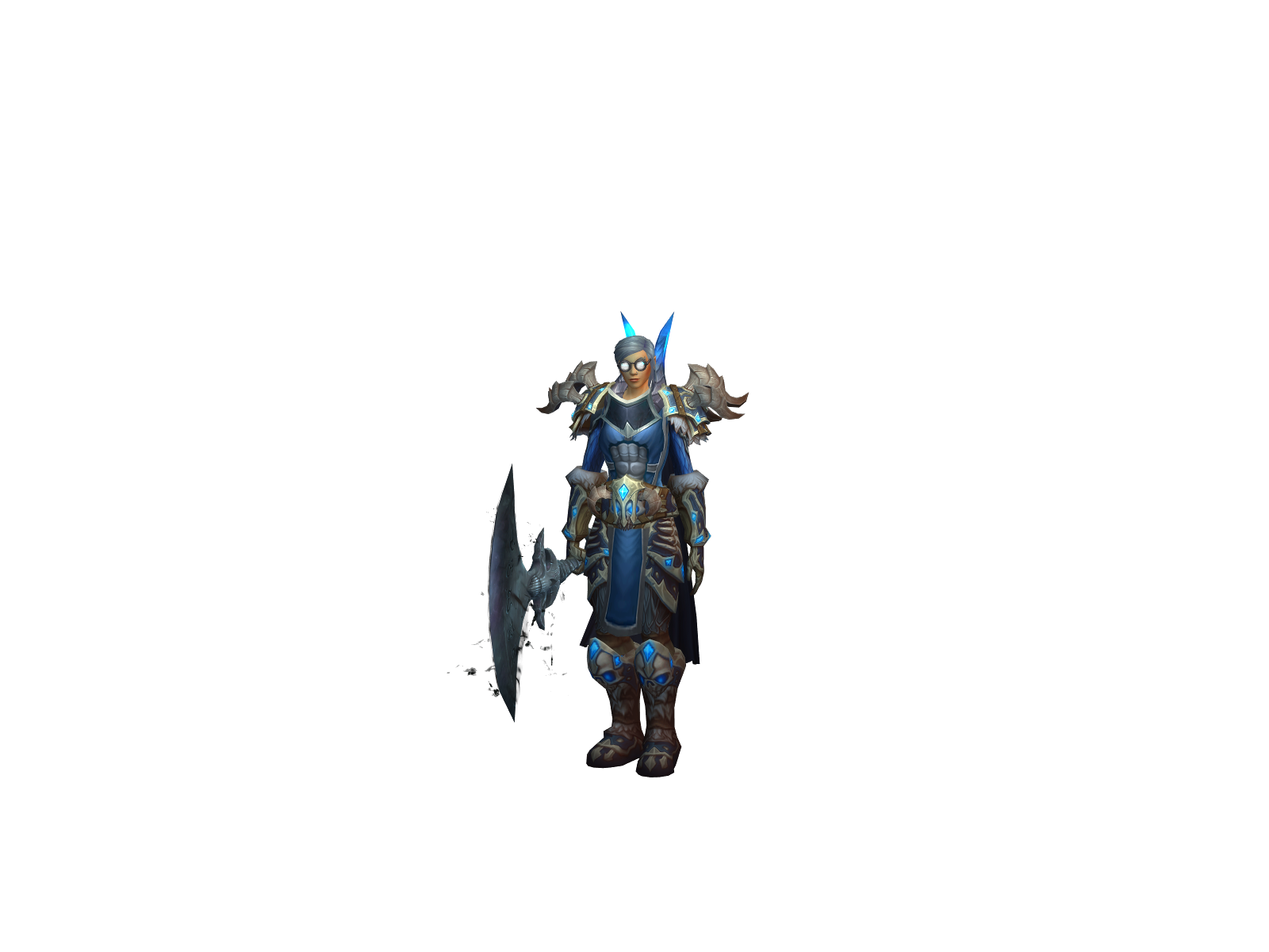 Drekndecay 3D character render