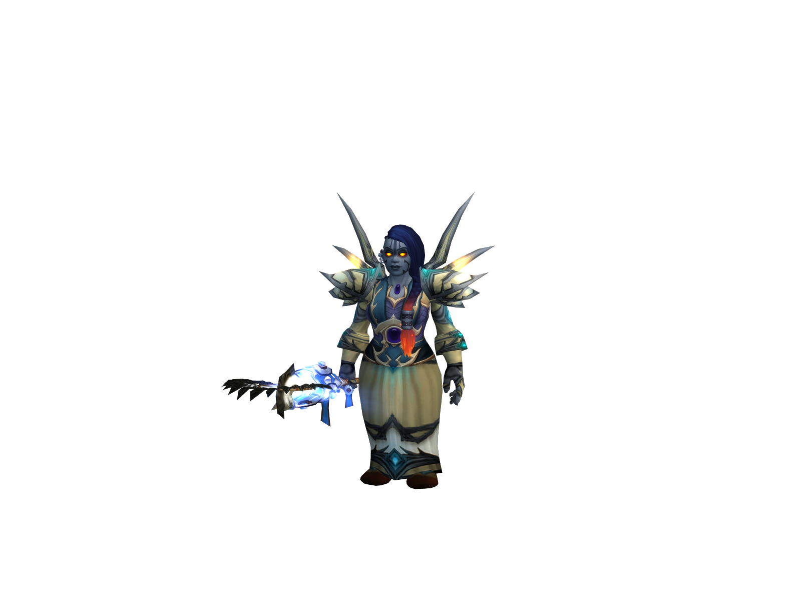 Mîleena 3D character render