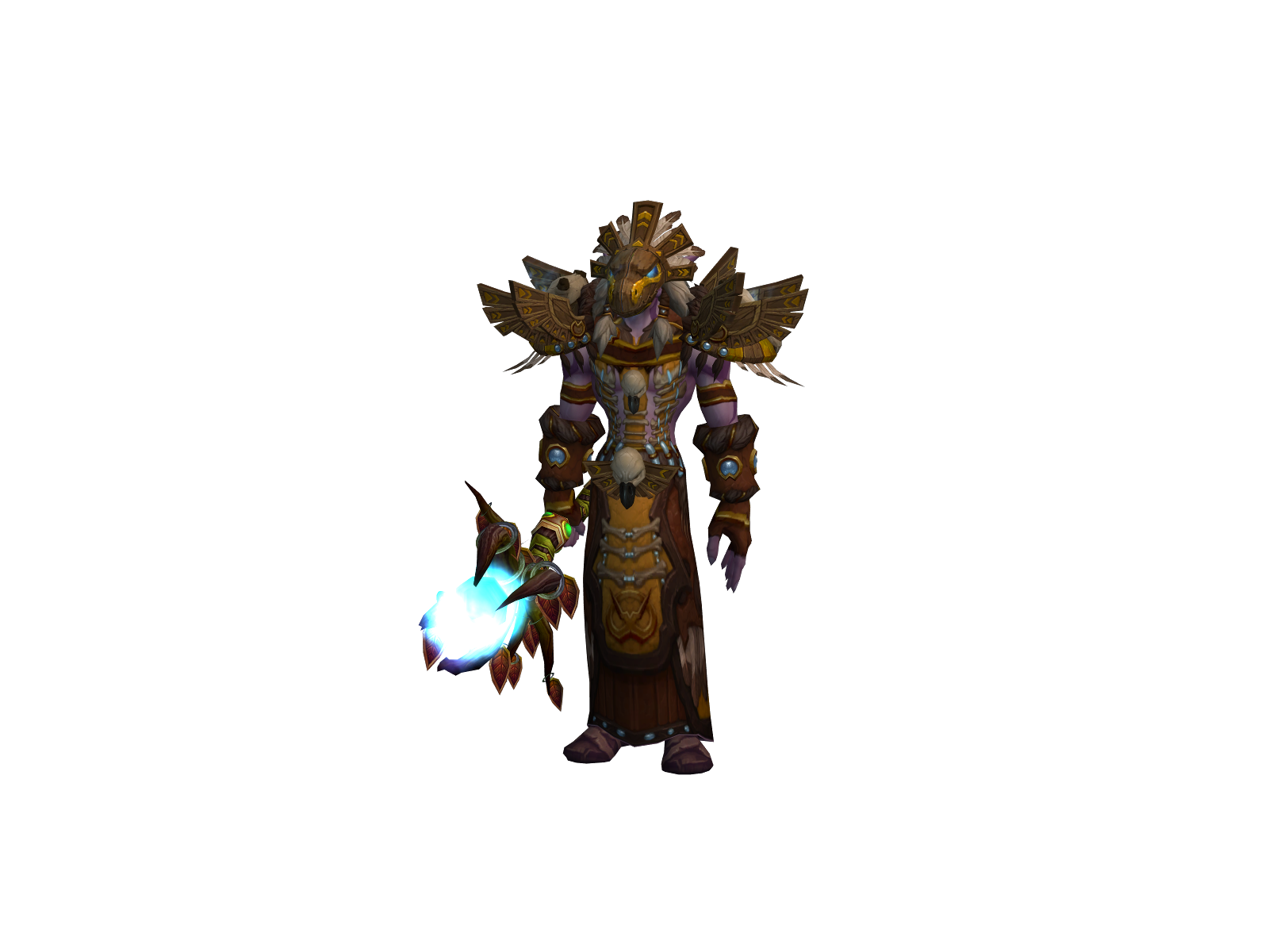 Dnruid 3D character render