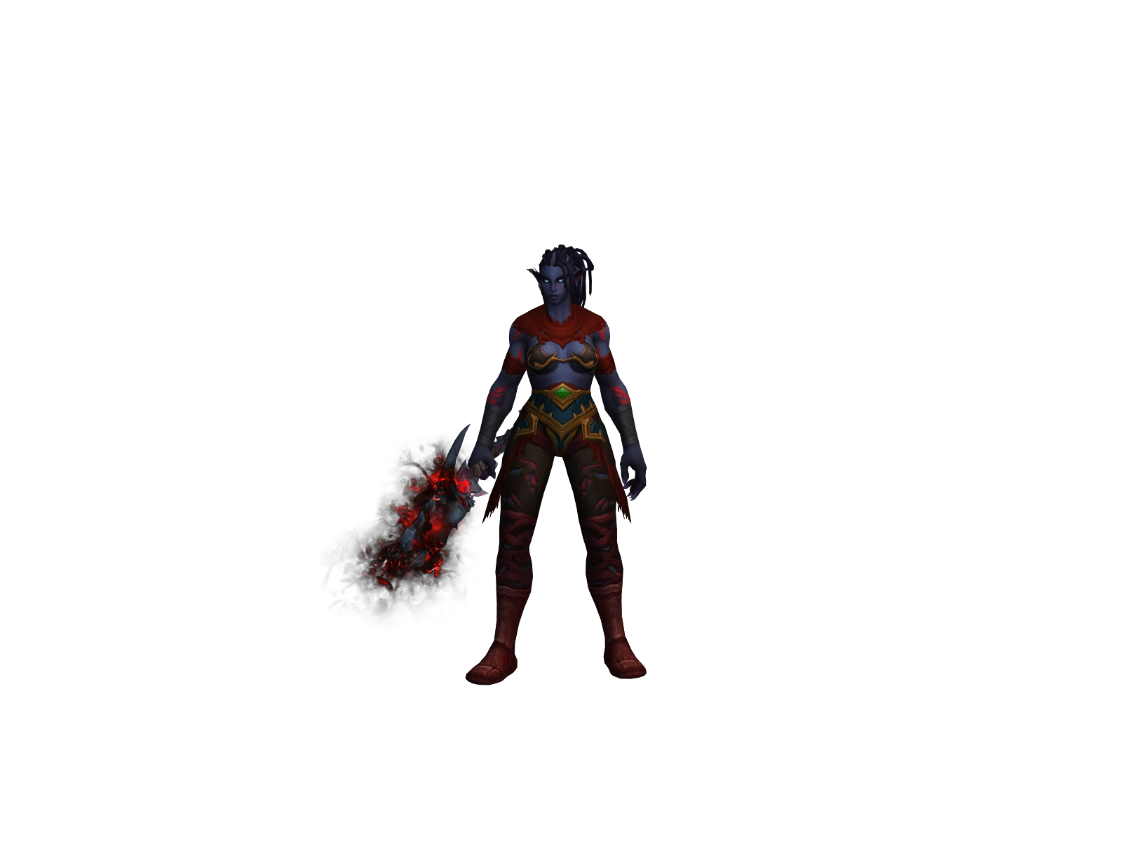 Kahlwasaki 3D character render