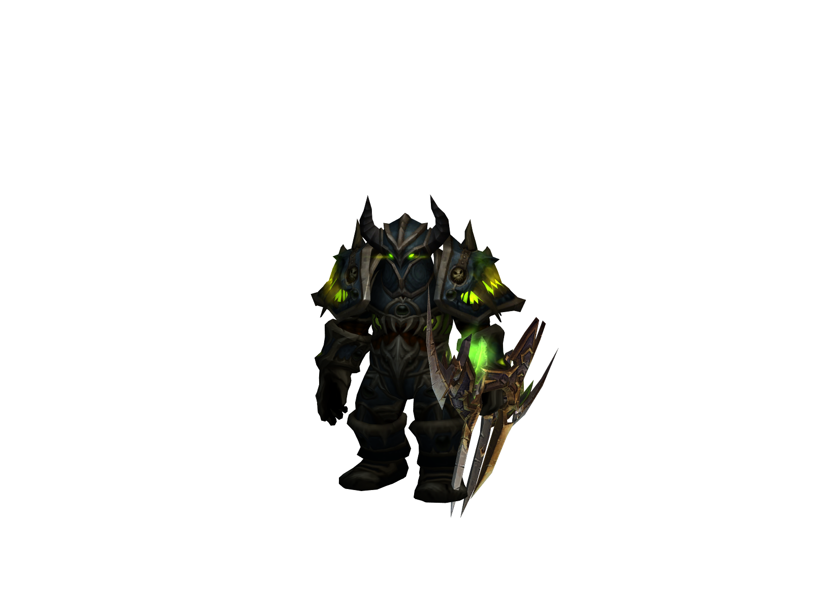 Mecenas 3D character render