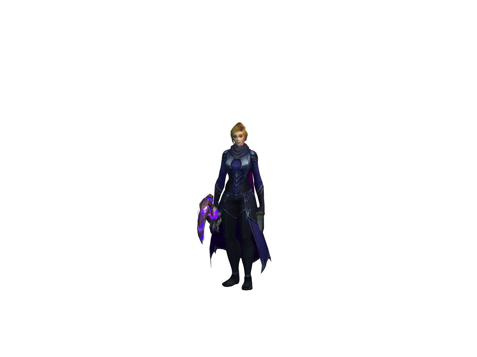 Plaguè 3D character render