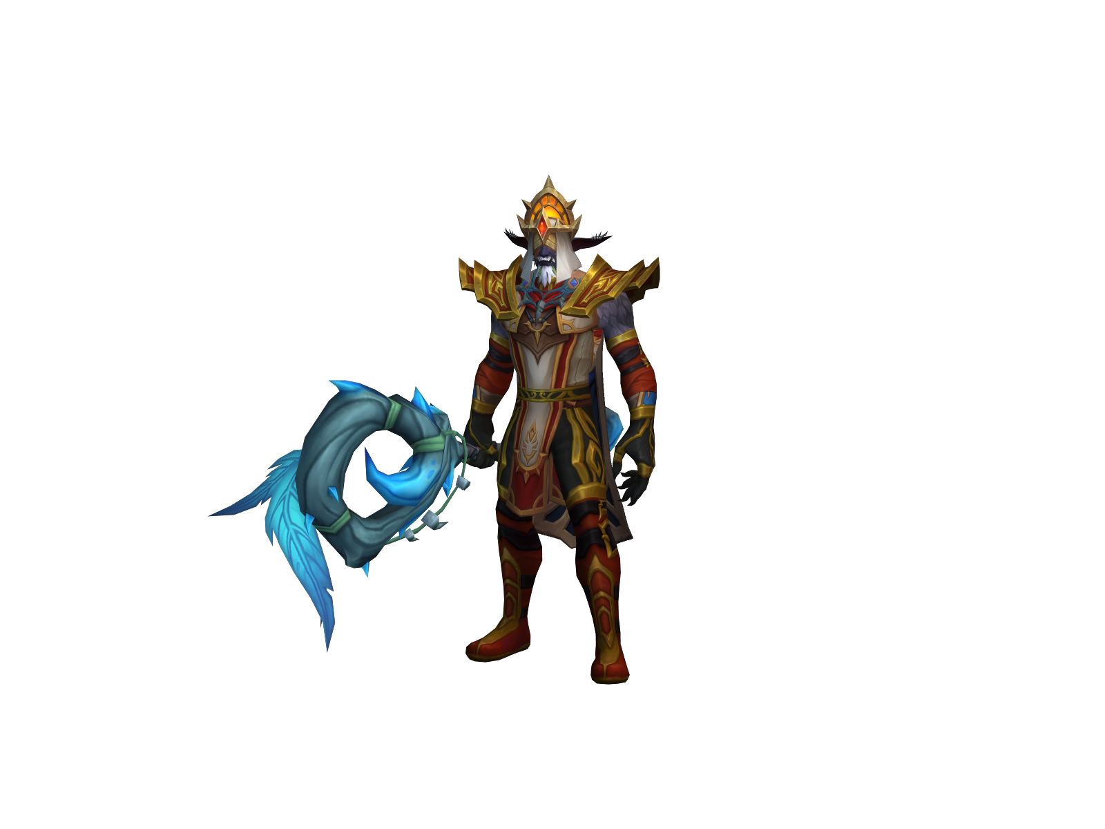 Chumal 3D character render