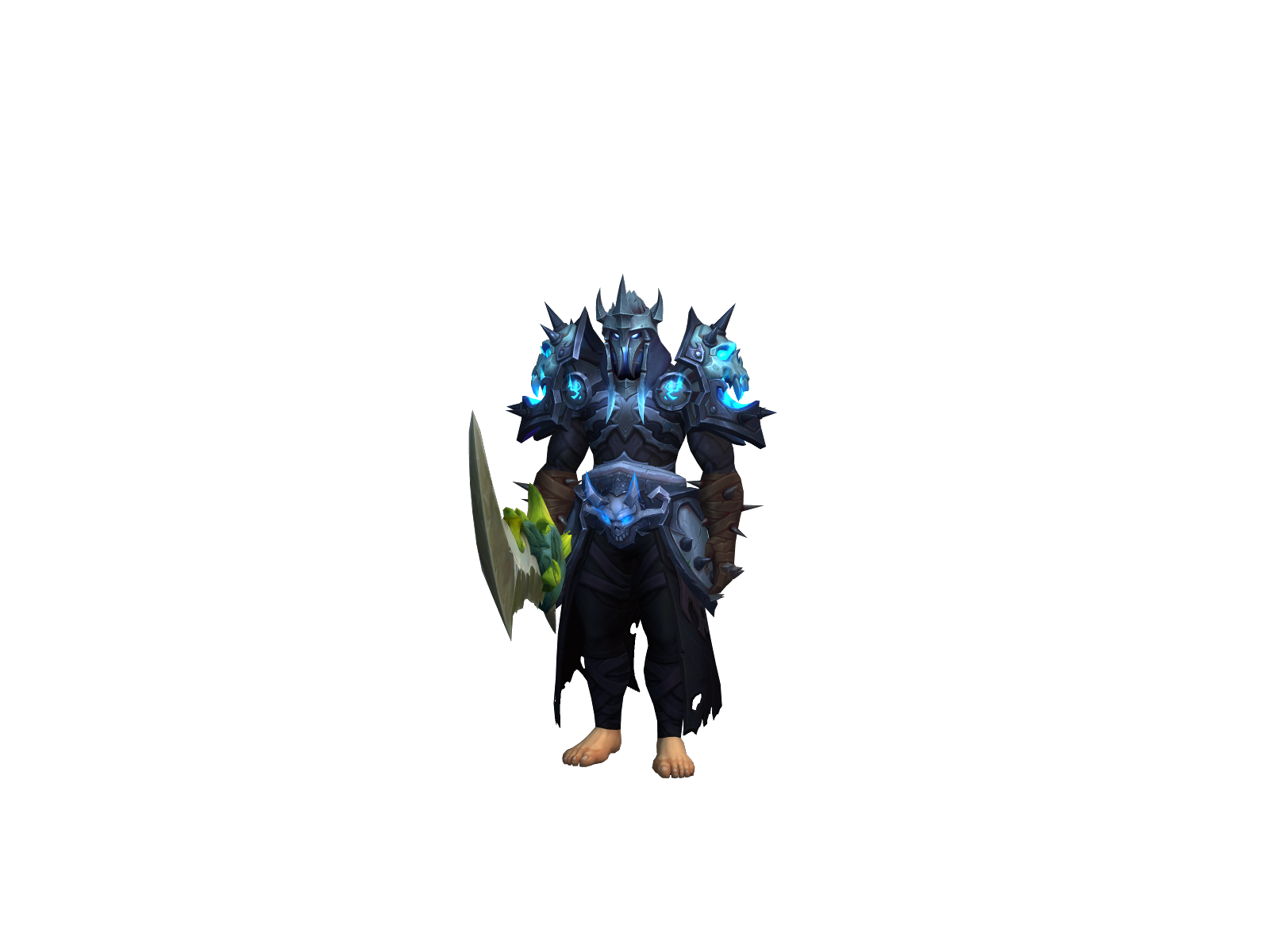 Deathwyvern 3D character render