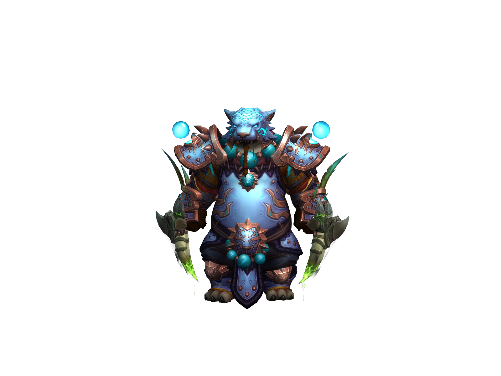 Gomenir 3D character render