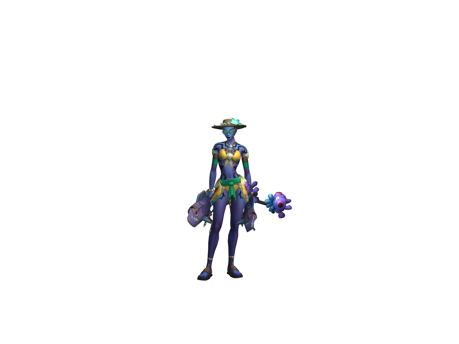 Xvera 3D character render