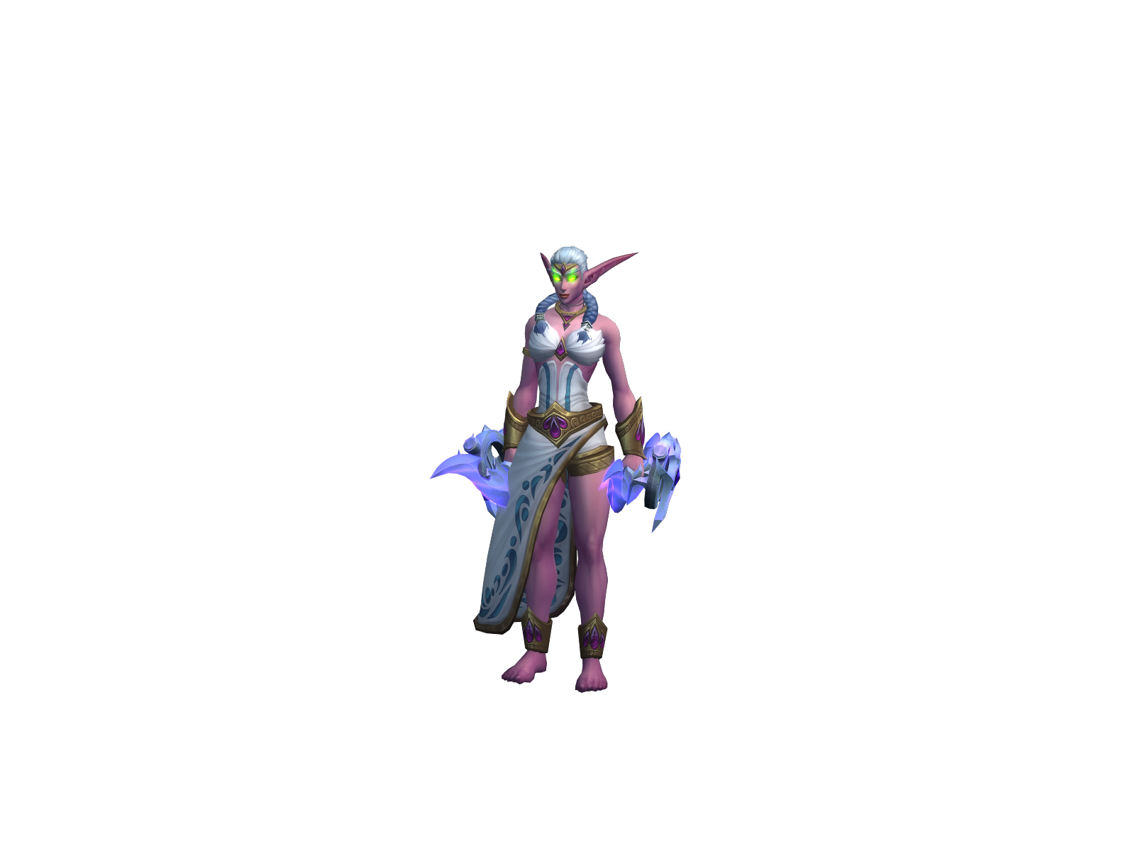 Tchutchuka 3D character render