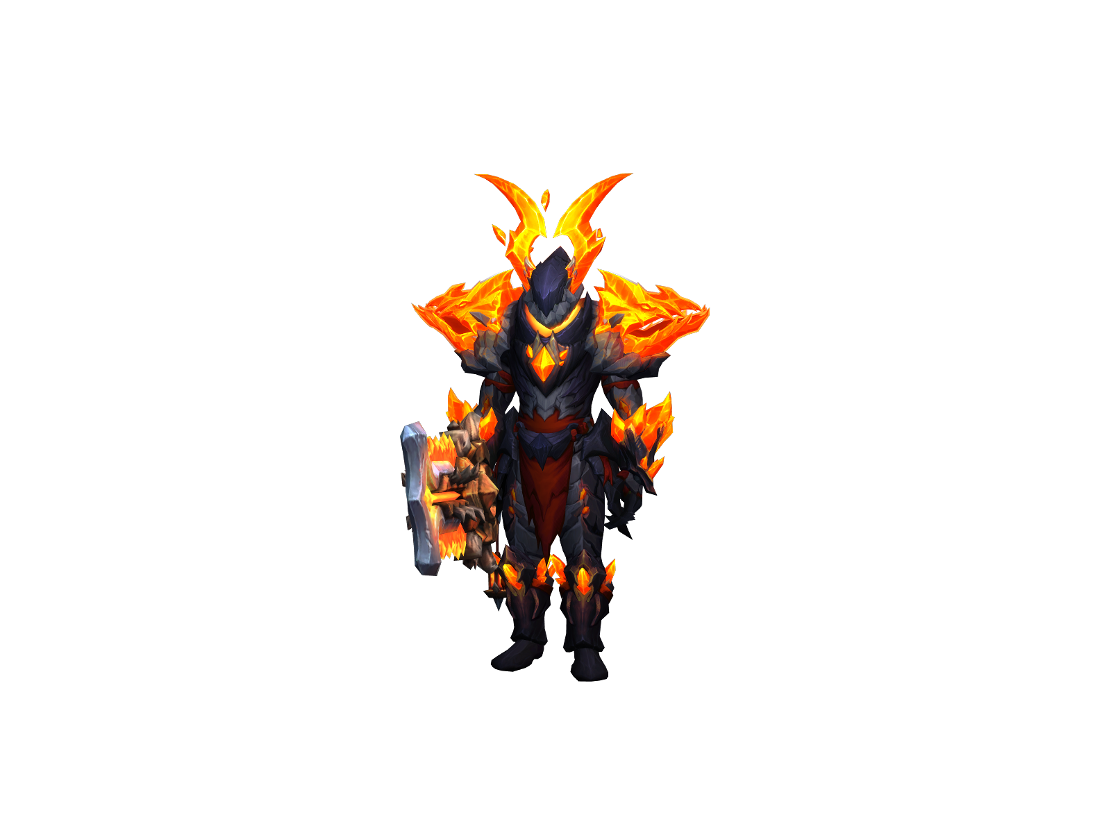 Gaggins 3D character render