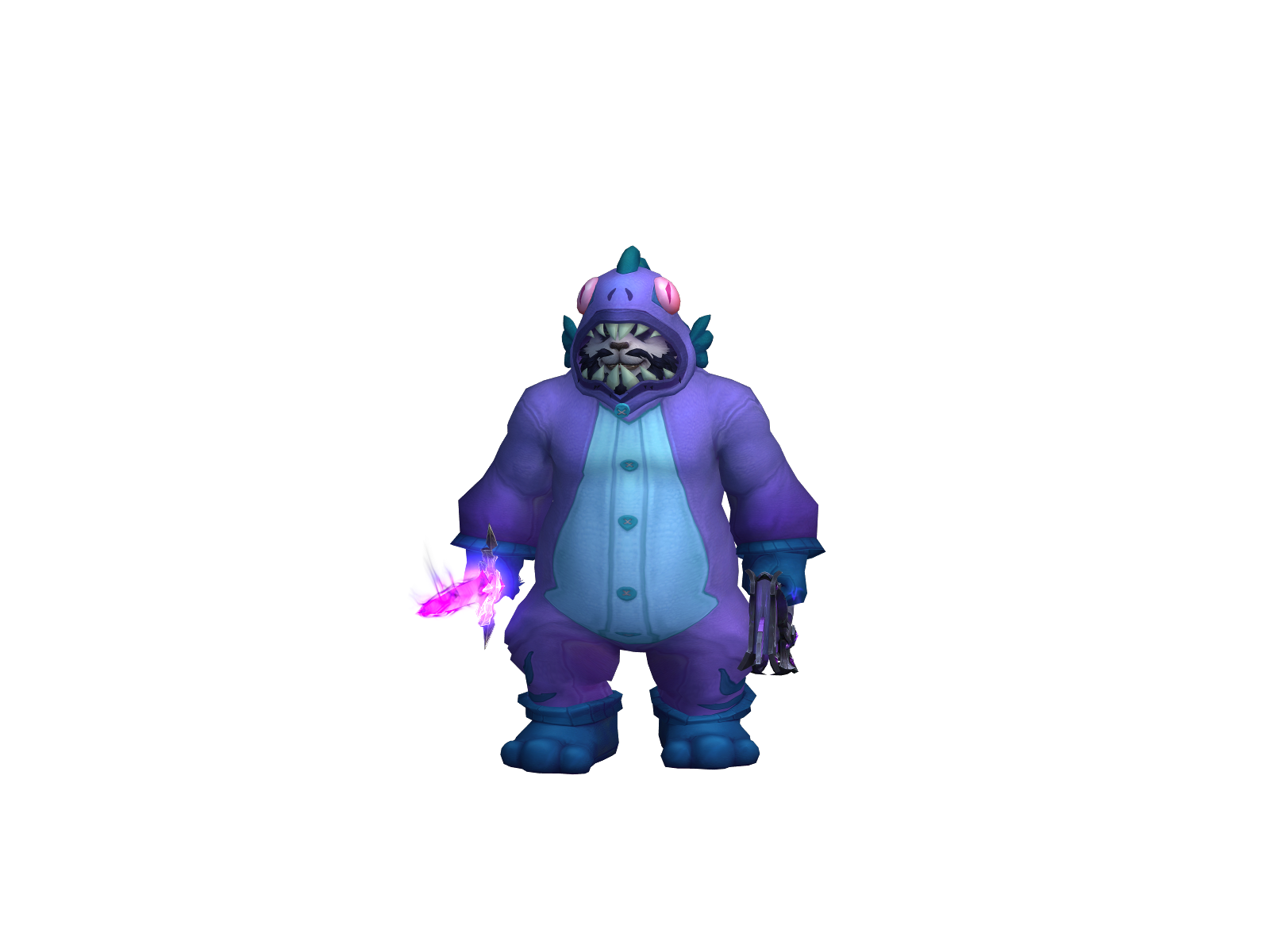 Mothmage 3D character render