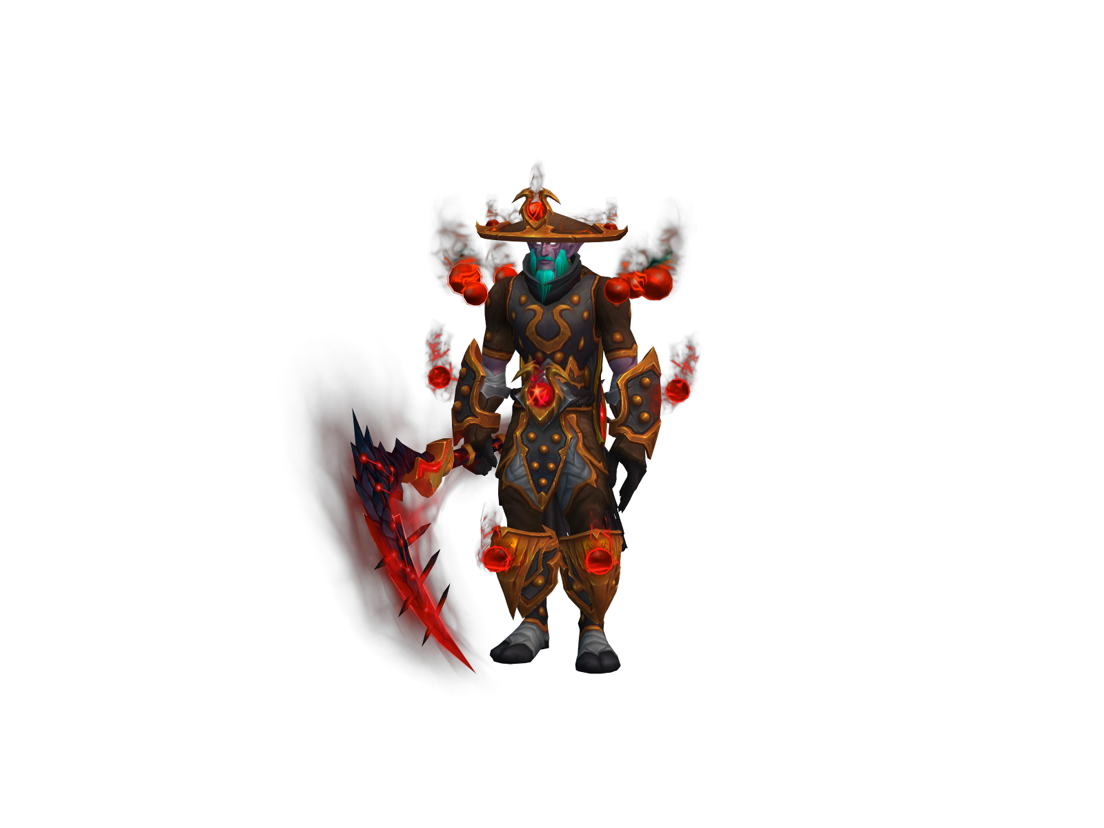 Wanng 3D character render