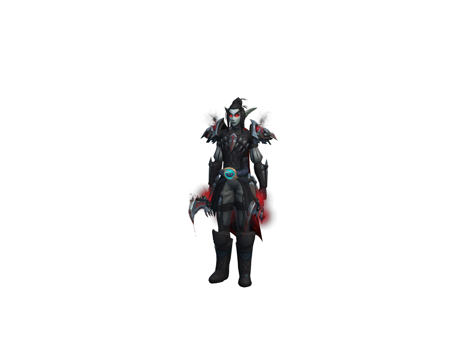 Sassyplum 3D character render