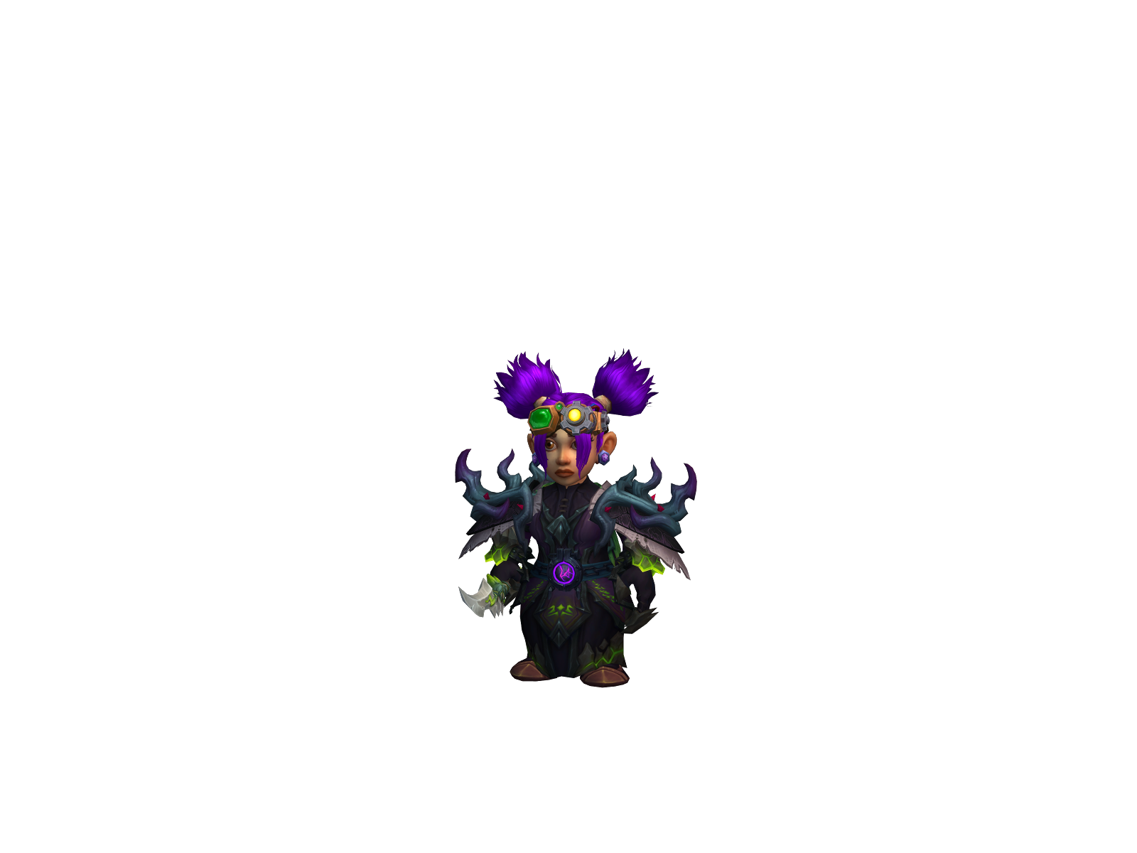 Lildottee 3D character render