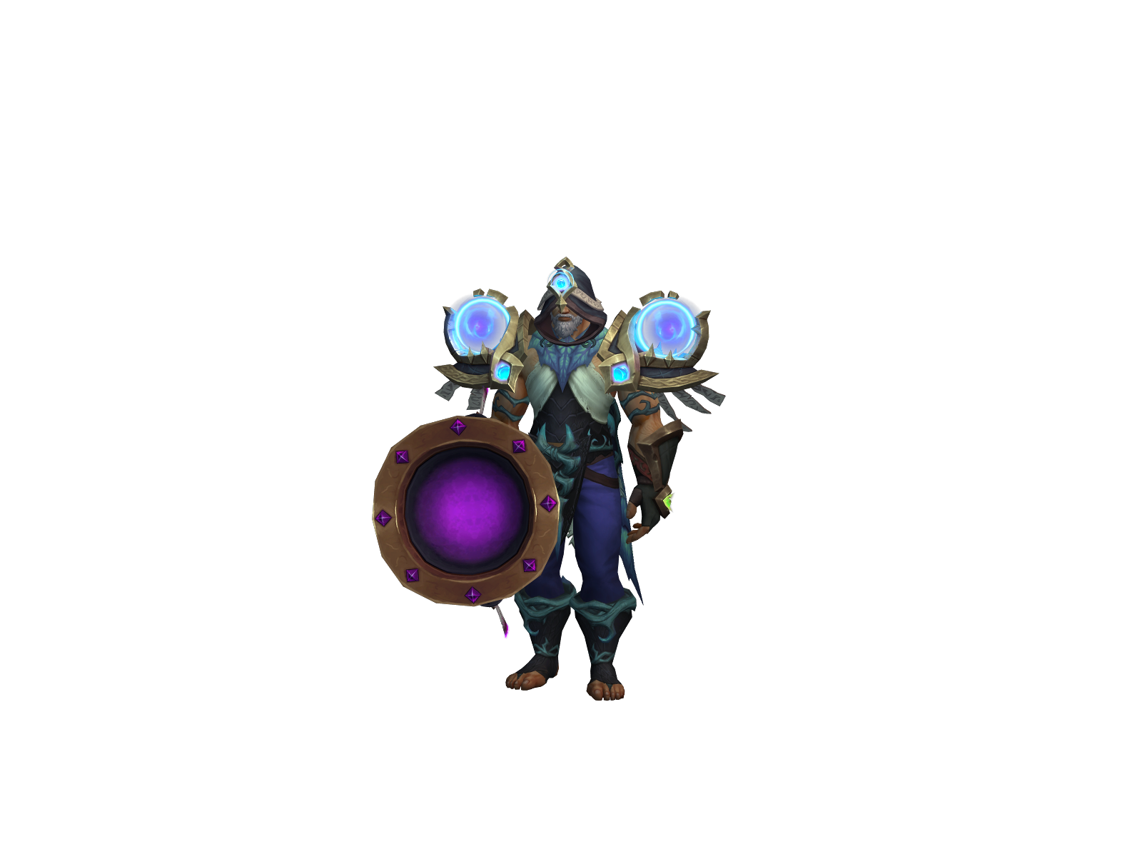 Skdudy 3D character render