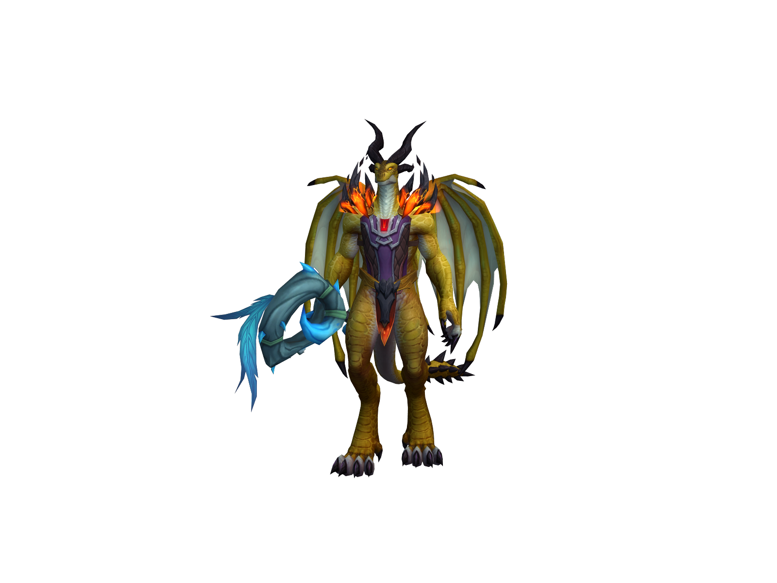 Vulkerr 3D character render
