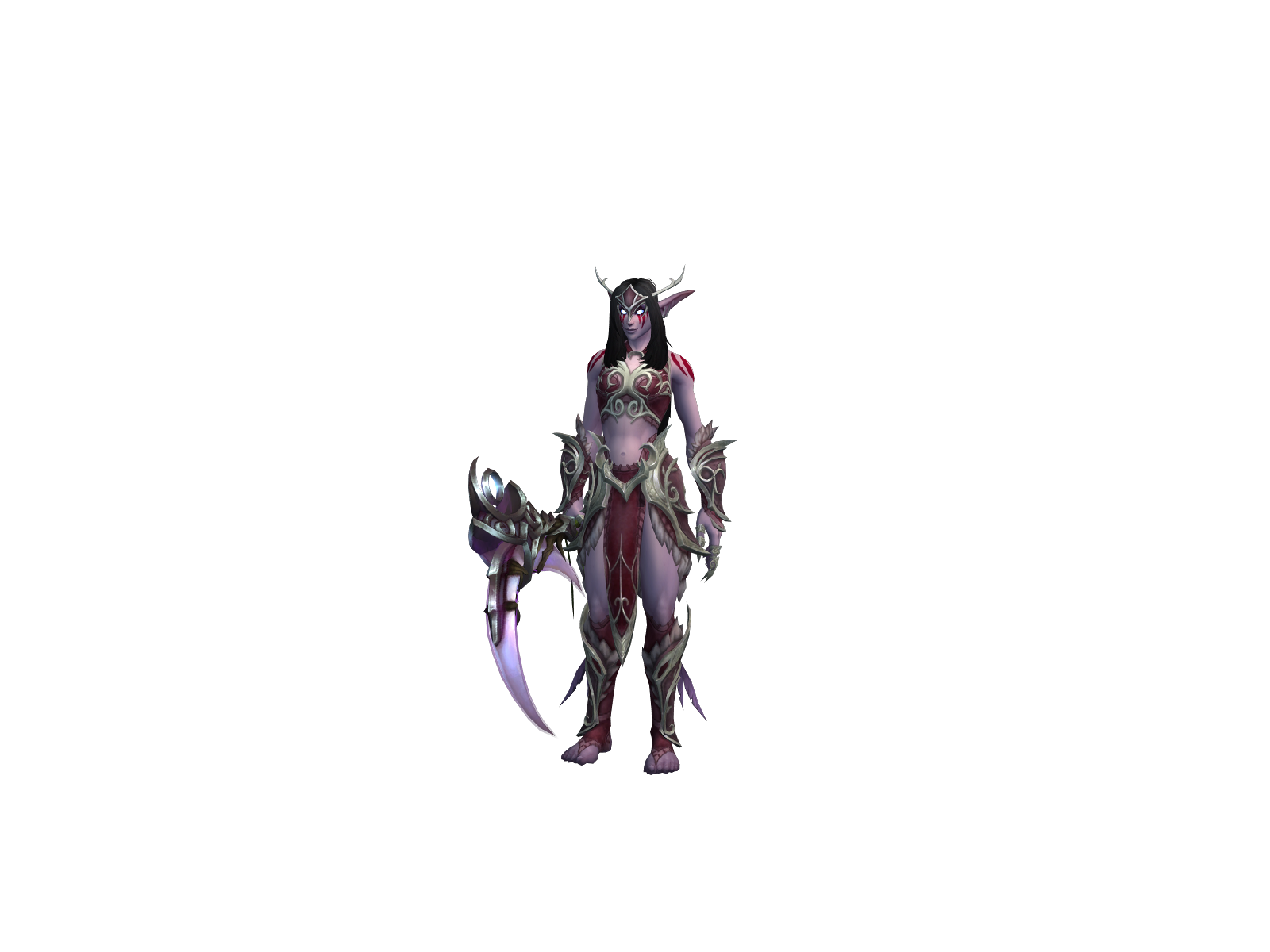 Kysira 3D character render